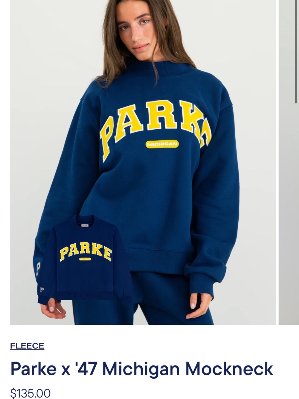 Parke x ‘47 Michigan Mockneck